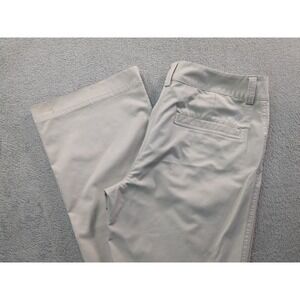 Adidas Climalite Womens Golf Pants Light Gray Straight Leg Size 10